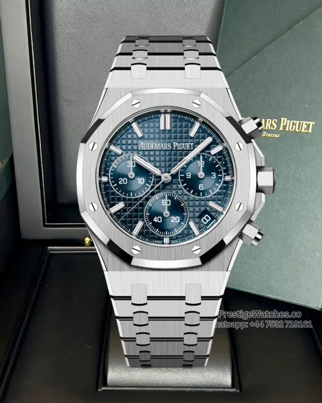 Audemars Piguet Royal Oak Super Clone Ref.26240 Stainless Steel Blue Dial APS 4401 Movement