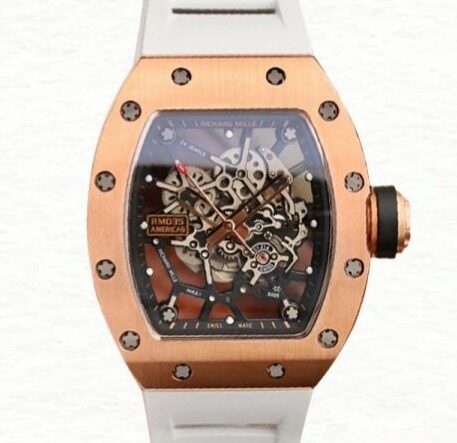 Richard Mille RM035 Super Clone Mechanical Men Watch Stainless Steel