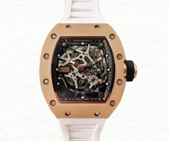 Richard Mille RM35 Mechanical Men Skeleton Dial Watch Super Clone