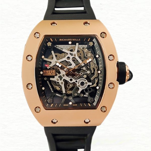 Richard Mille RM35 Mechanical Men Skeleton Dial Super Clone