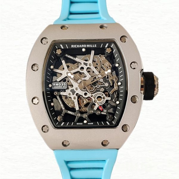 Richard Mille Super Clone RM35 Men Mechanical Rubber Band