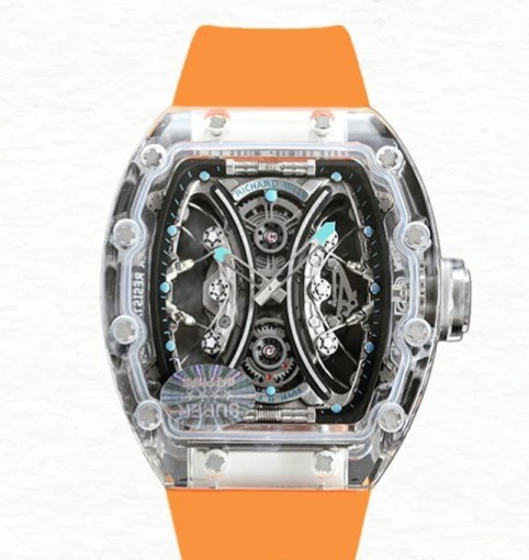 Richard Mille Super Clone RM53-01 Men Automatic Rubber Band Watch