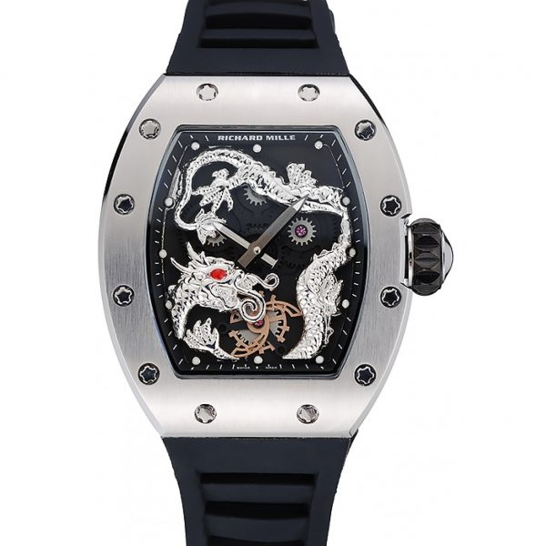 Richard Mille RM057 Super Clone 1454201 Black Dial Men Watch