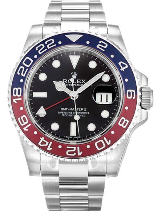 Rolex GMT-Master II 40mm Black Dial 116719 Super Clone