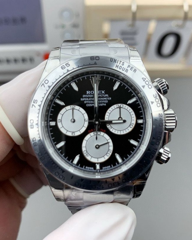 Rolex Daytona Super Clone 116509N Black Dial 40mm