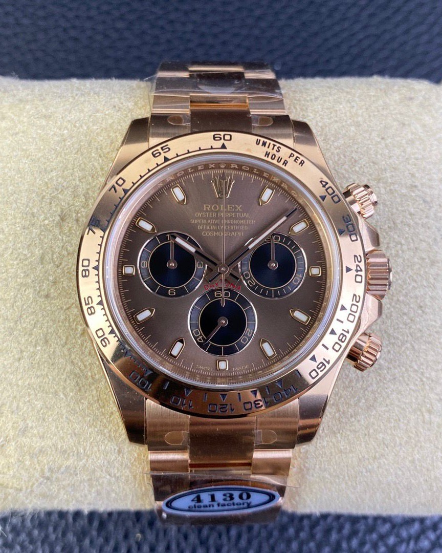 Rolex Daytona Super Clone 126505 Bright Chocolate Dial 40mm